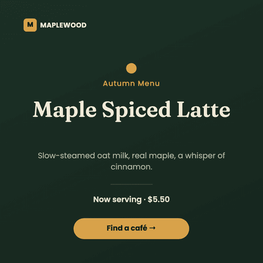 Café Seasonal