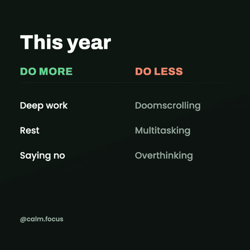 Do More Do Less