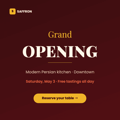 Grand Opening