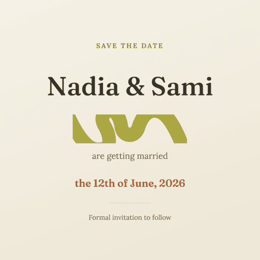 Save the Date