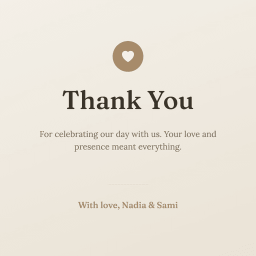 Thank You