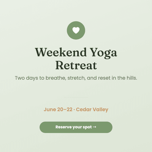 Yoga Retreat