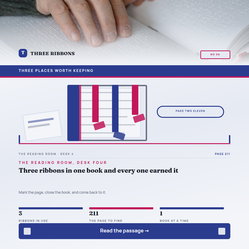 Bookmark Ribbon
