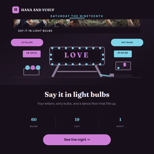 Bulb Sign