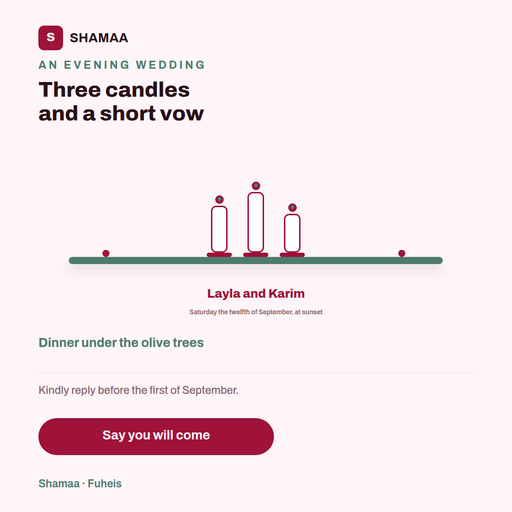 Candle Row