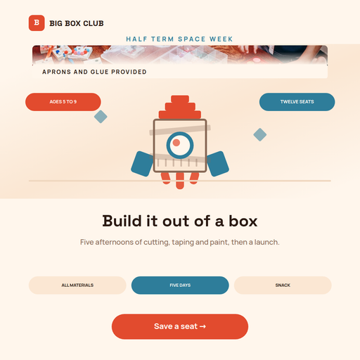 Cardboard Rocket