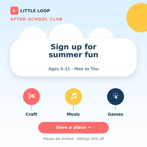 Cloud Banner