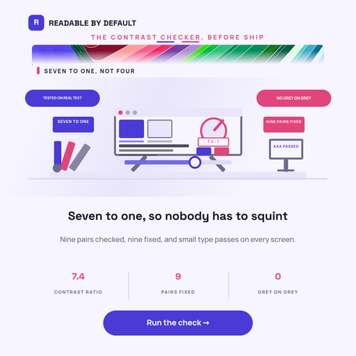 Contrast Checker