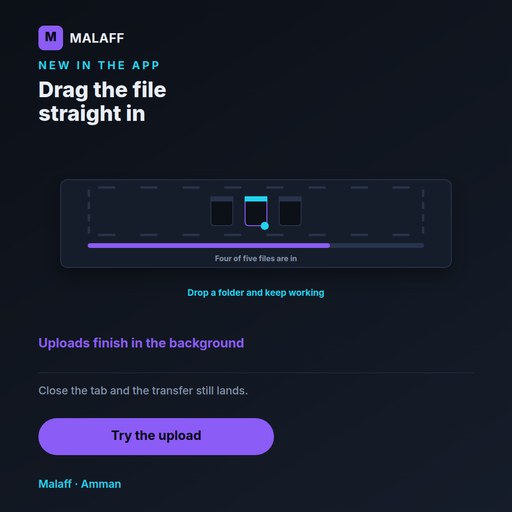 Dropzone Upload