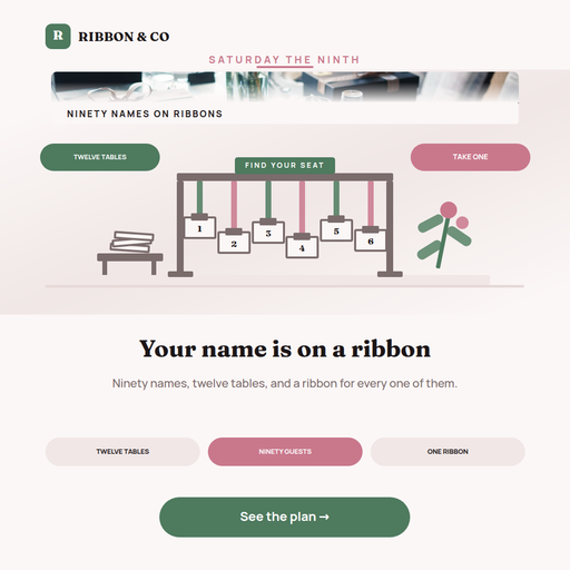 Ribbon Wall