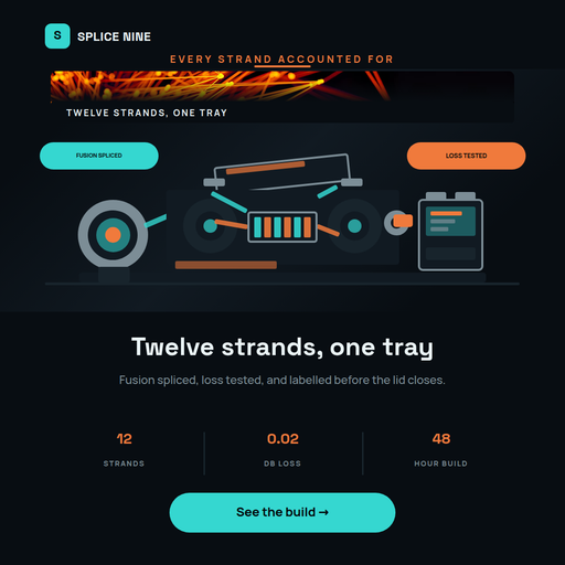 Fibre Splice Tray