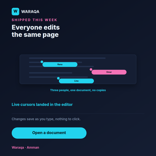 Live Cursors