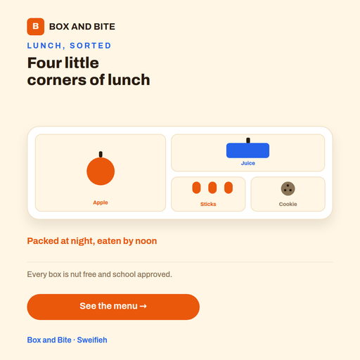 Lunch Tray
