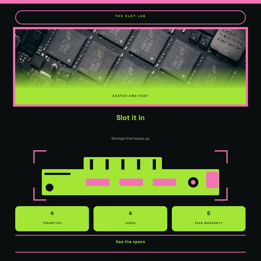NVMe Slot