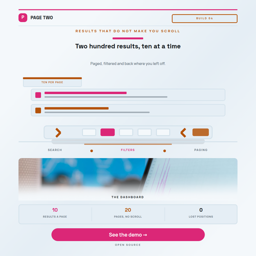 Pagination Bar