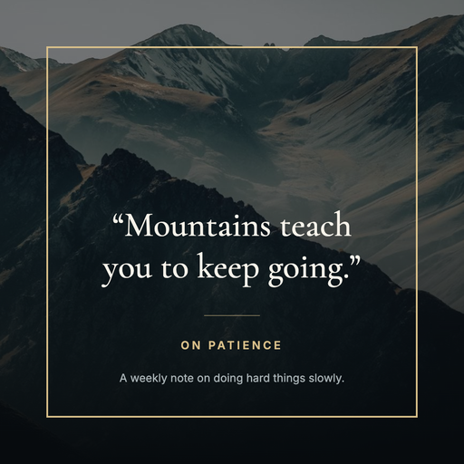 Framed Quote