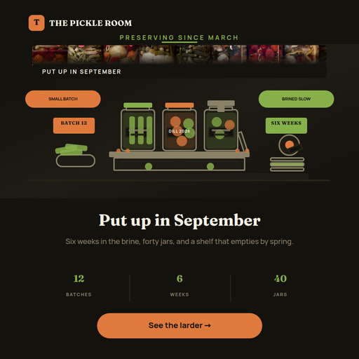Pickle Jars