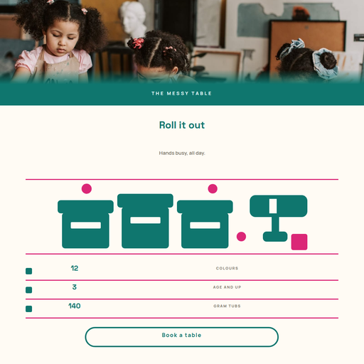 Play Dough Tubs