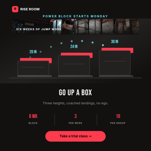 Plyo Boxes