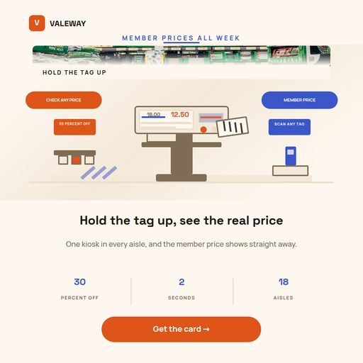 Price Check Kiosk