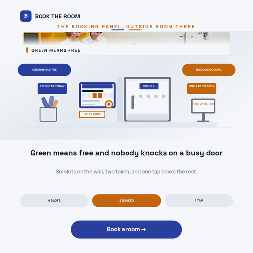 Room Booking Panel