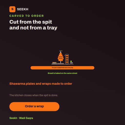 Shawarma Spit