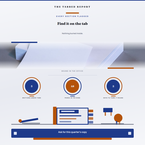 Tabbed Report