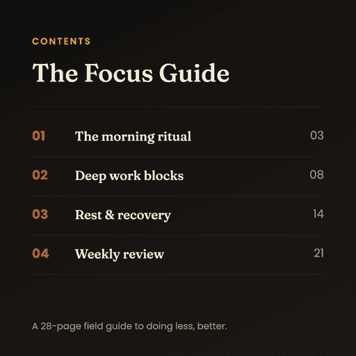 Table of Contents